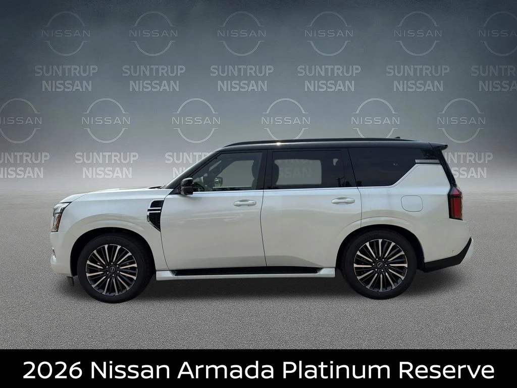 New 2026 White Nissan Platinum Reserve image 3