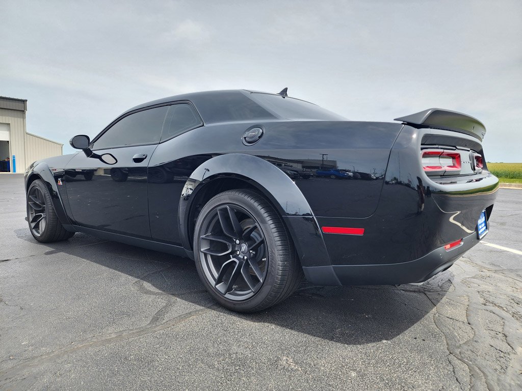 Used 2023 Pitch Black Clearcoat Dodge R/T Scat Pack Widebody image 7