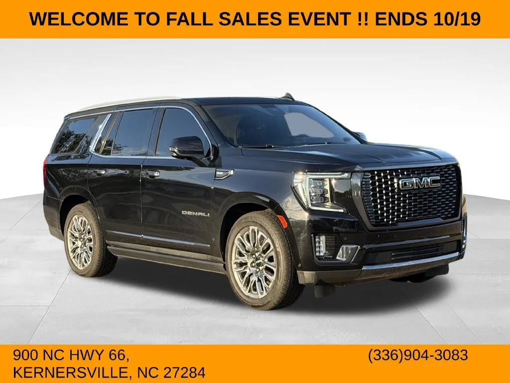 Used 2023 ONYX BLACK GMC Denali Ultimate image 1