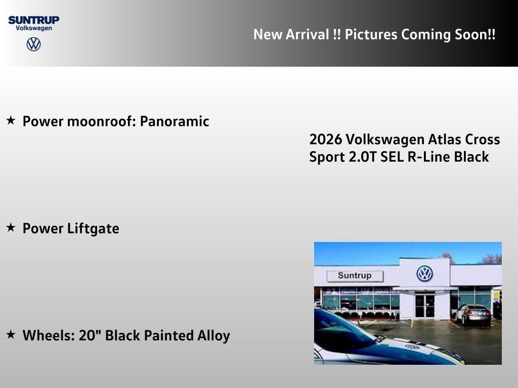 New 2026  Volkswagen SEL R-Line Black image 2