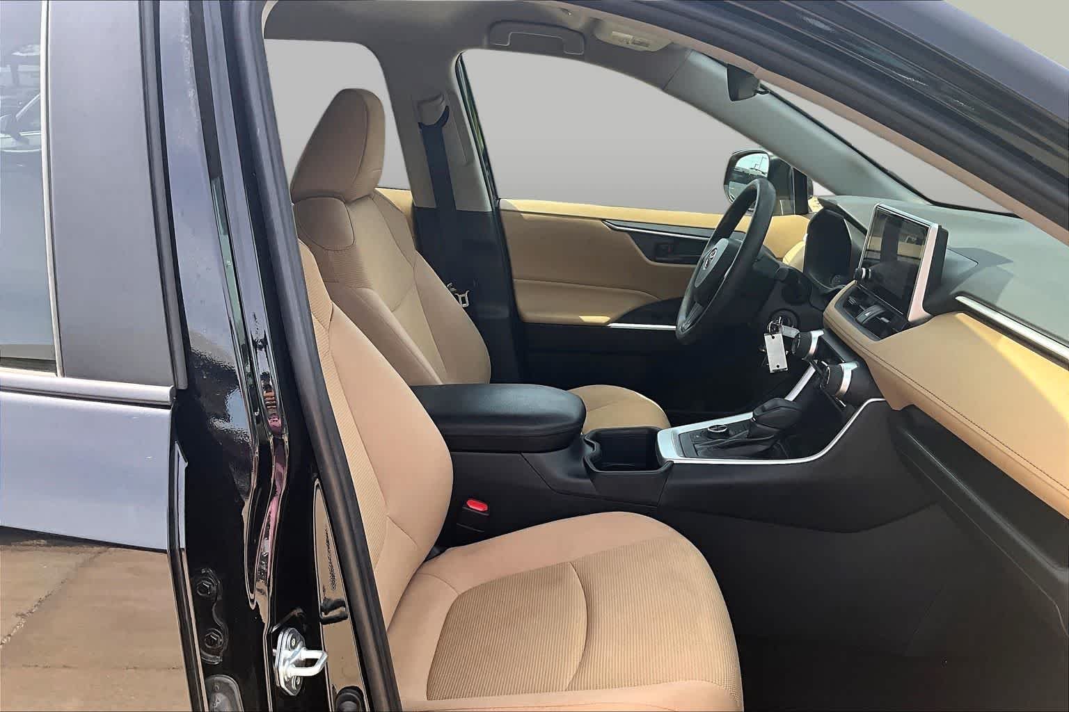 Used 2023 Midnight Black Metallic Toyota Hybrid LE image 6