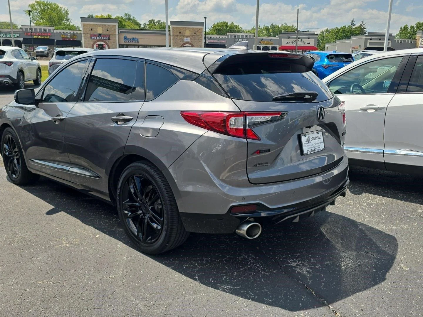 Certified Used 2023 Liquid Carbon Metallic Acura SH-AWD A-SPEC image 7