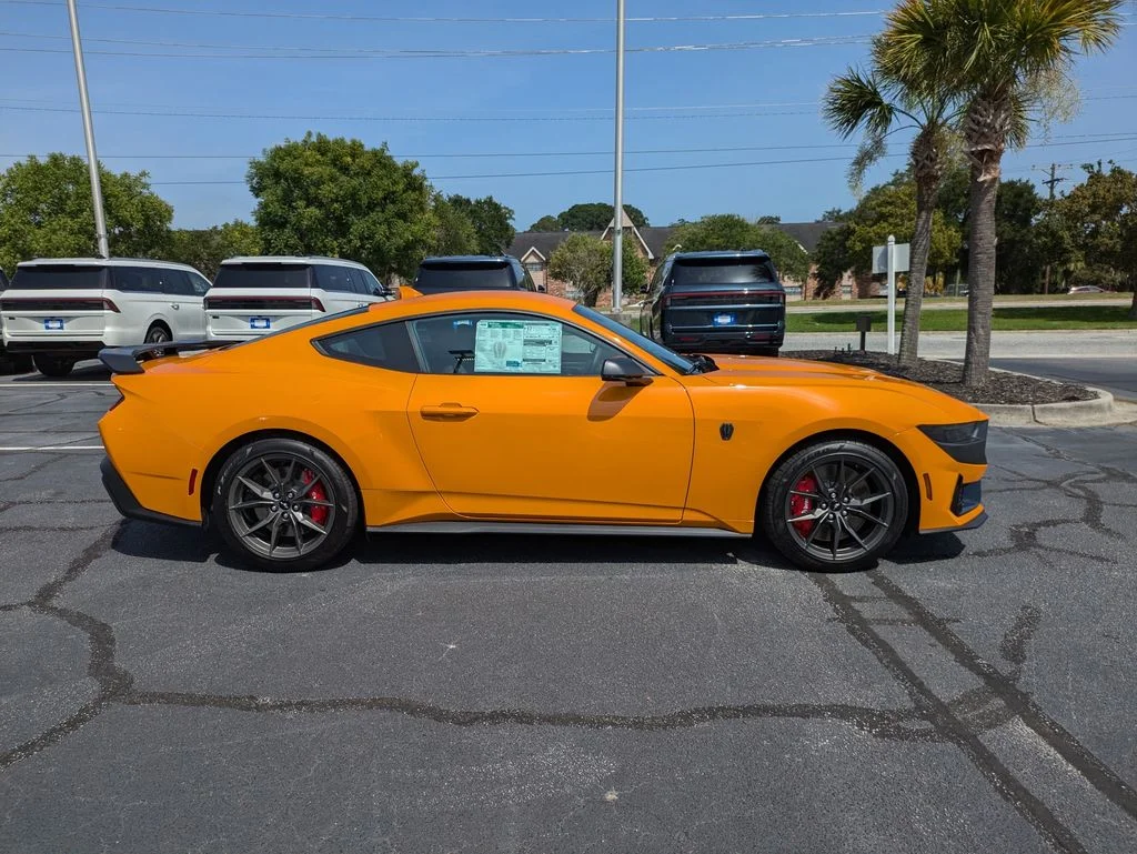 New 2026 Orange Fury Metallic Tri-coat Ford Dark Horse image 3
