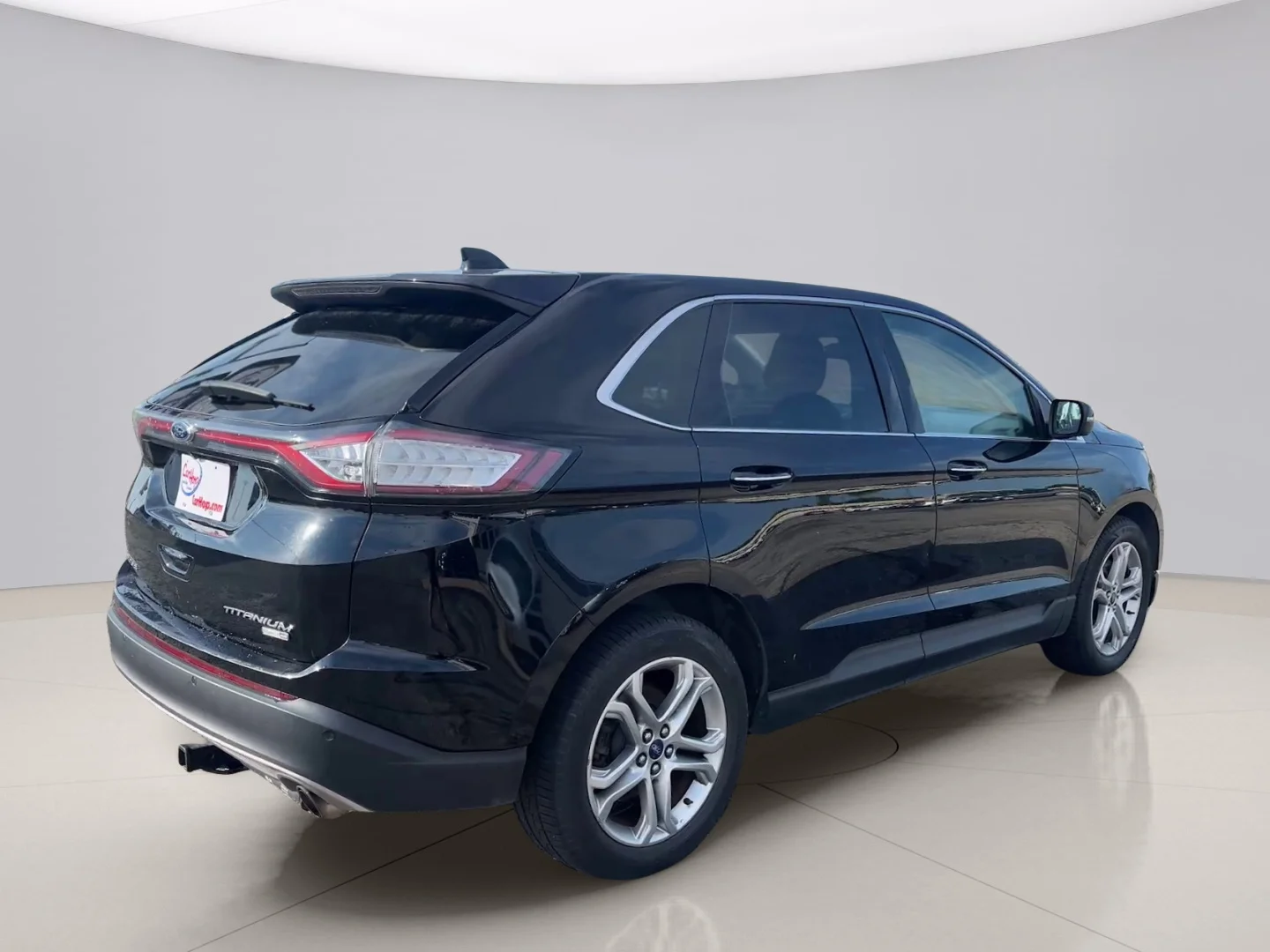 Used 2017 Black Ford TITANIUM image 5