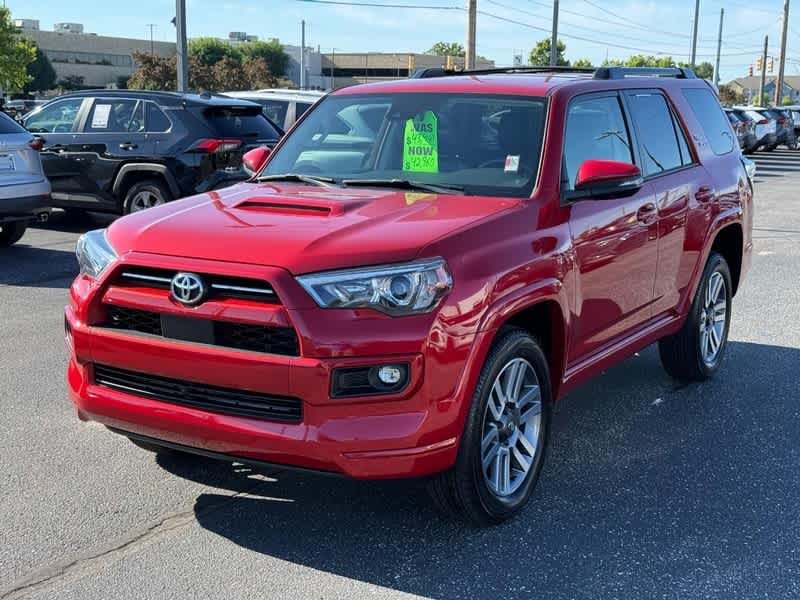Used 2022 Barcelona Red Metallic Toyota TRD Sport image 8