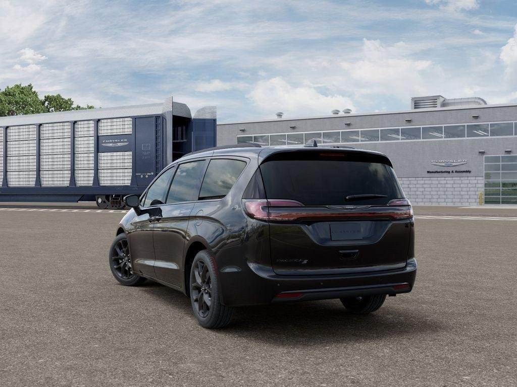 New 2026 Diamond Black Crystal Pearl-Coat Exterior Paint Chrysler PACIFICA SELECT image 3