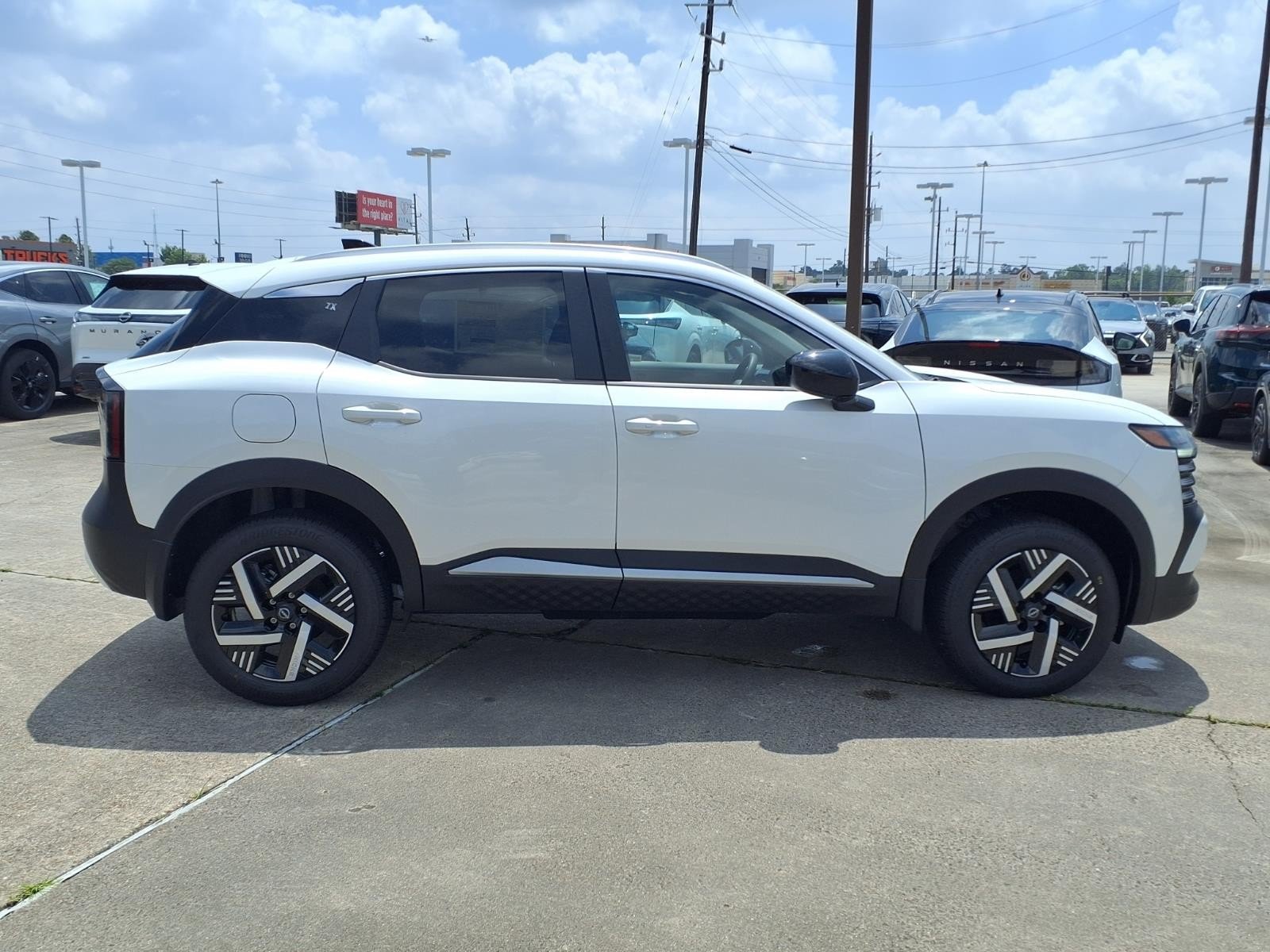 2026 Nissan Kicks SV White at Robbins Nissan