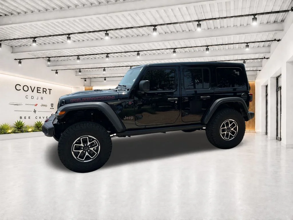 New 2025 Black Clear-Coat Exterior Paint Jeep Rubicon image 5