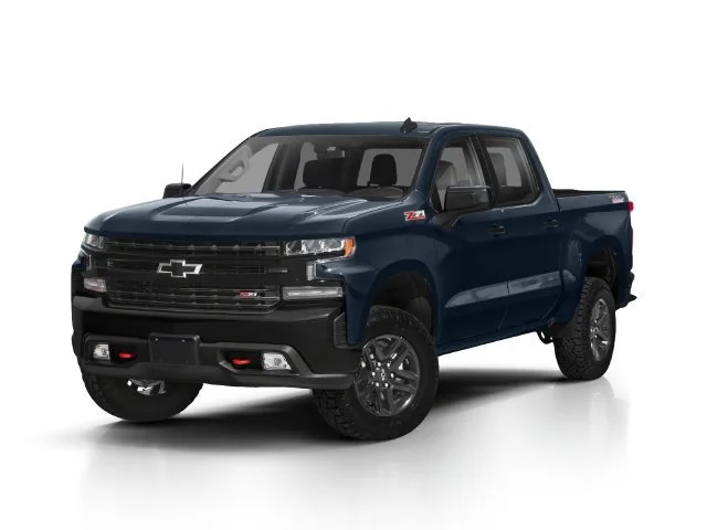 Used 2022 NORTHSKY BLUE METALLIC Chevrolet LT Trail Boss image 1