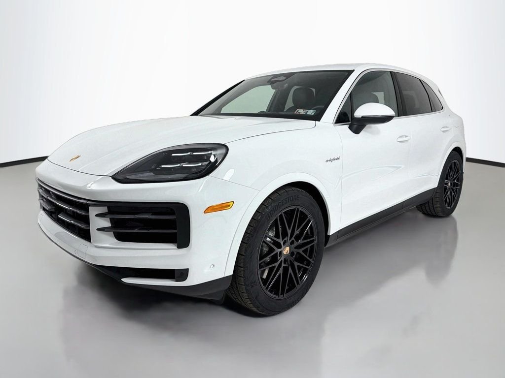 New 2026 White Porsche E-Hybrid AWD image 1