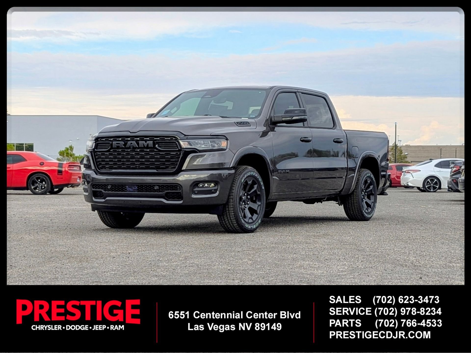 New 2026 Granite Crystal Metallic Clearcoat RAM Big Horn/Lone Star image 1