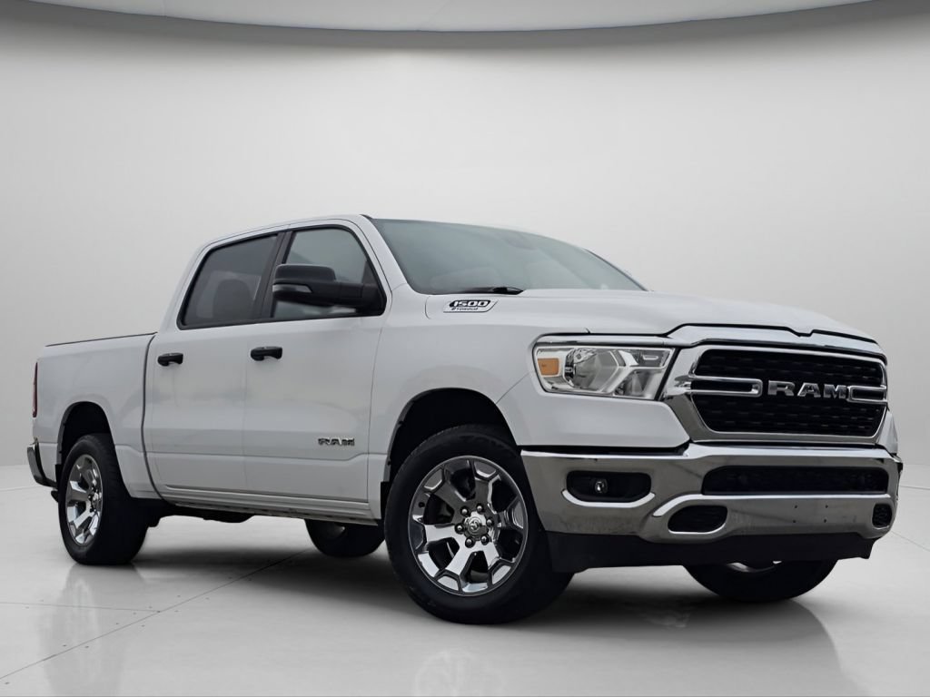 Used 2023 Bright White Clearcoat Ram Big Horn/Lone Star image 2