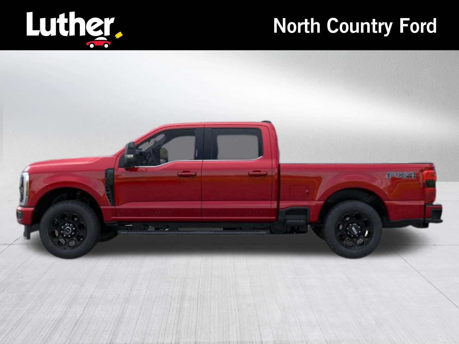 New 2026 Ruby Red Metallic Tinted Clearcoat Ford F-350® Lariat® image 3