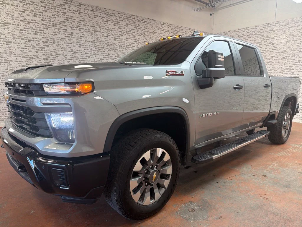 Used 2025 Sterling Gray Metallic Chevrolet Custom image 3