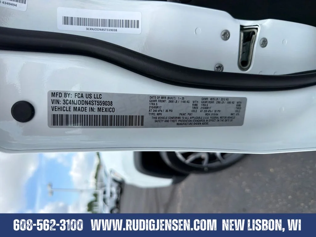 Used 2025 Bright White Clearcoat Jeep Trailhawk image 28