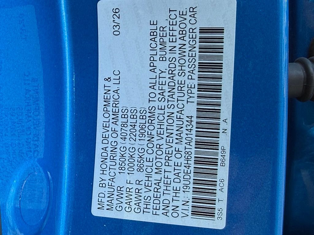 Certified Used 2026 Double Apex Blue Pearl Acura A-Spec Tech Package image 28