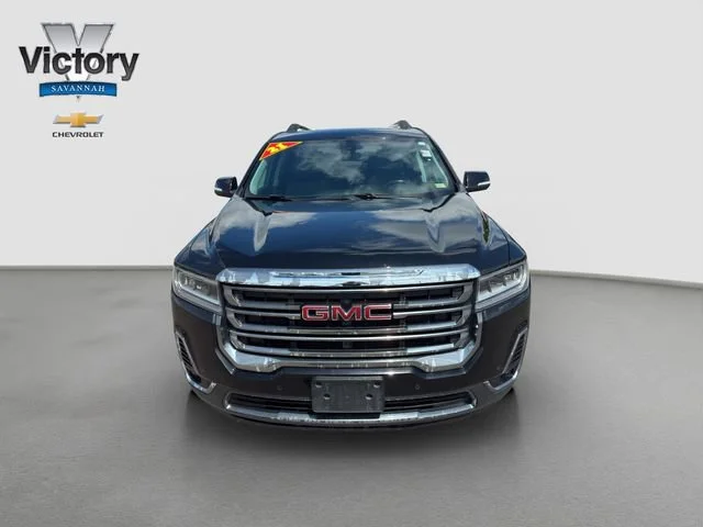 Used 2021 GMC Acadia AT4 with VIN 1GKKNLLS7MZ127620 for sale in Kansas City