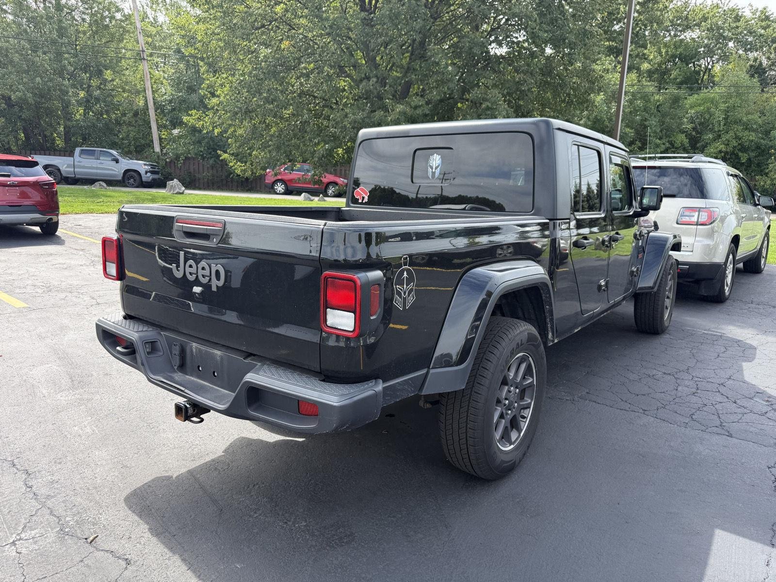 Used 2021 Black Clearcoat Jeep 80th Anniversary image 3