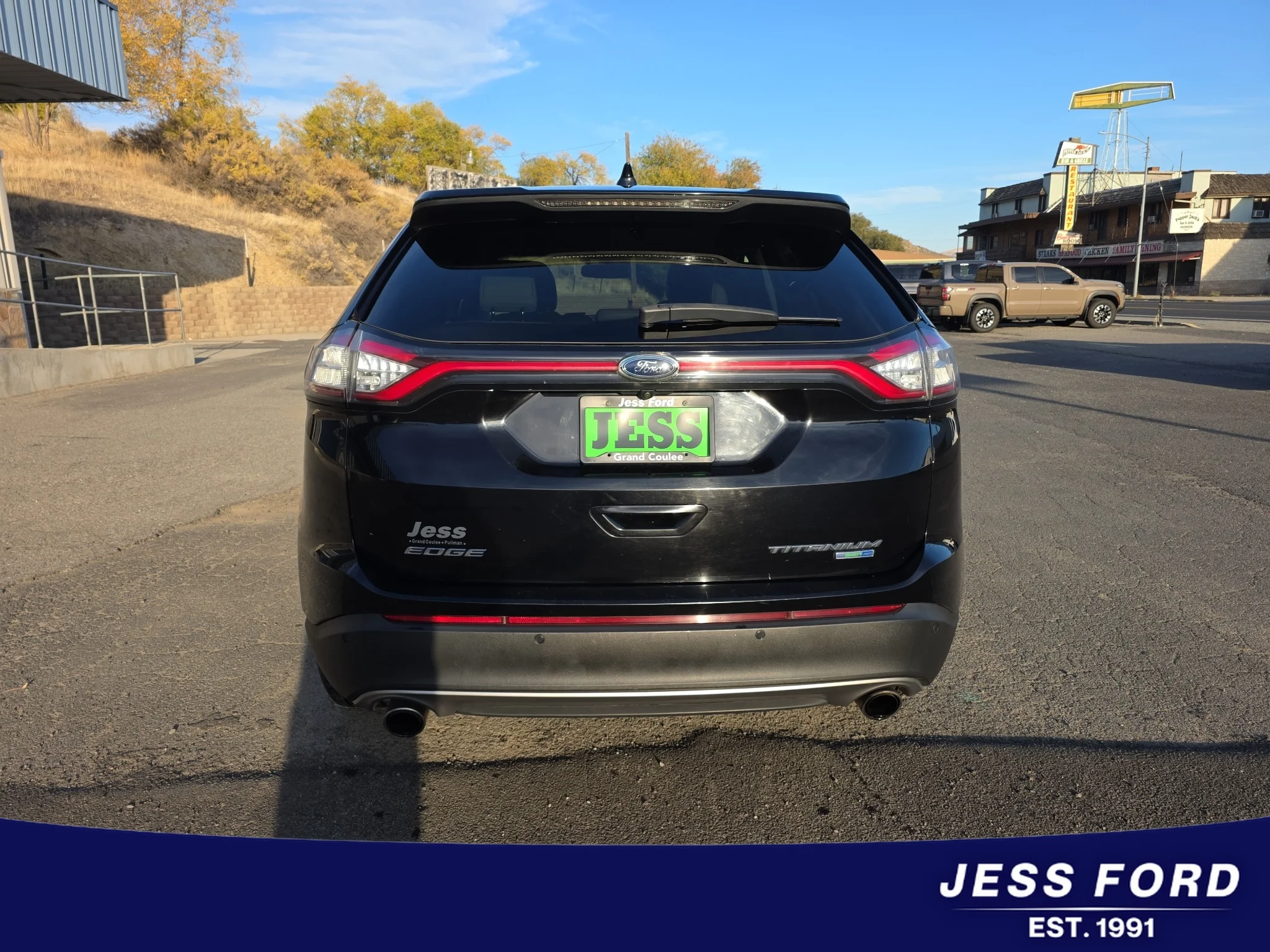 Used 2018 Shadow Black Ford Titanium image 4