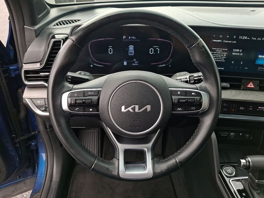 Certified Used 2024 Blue Kia X-Line image 16