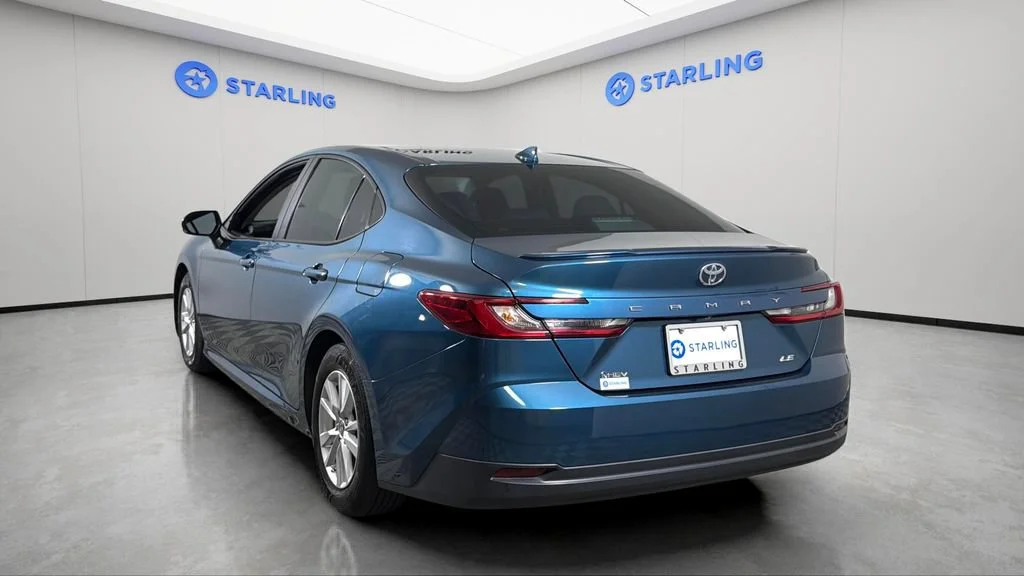 Used 2025 Blue Toyota LE image 6