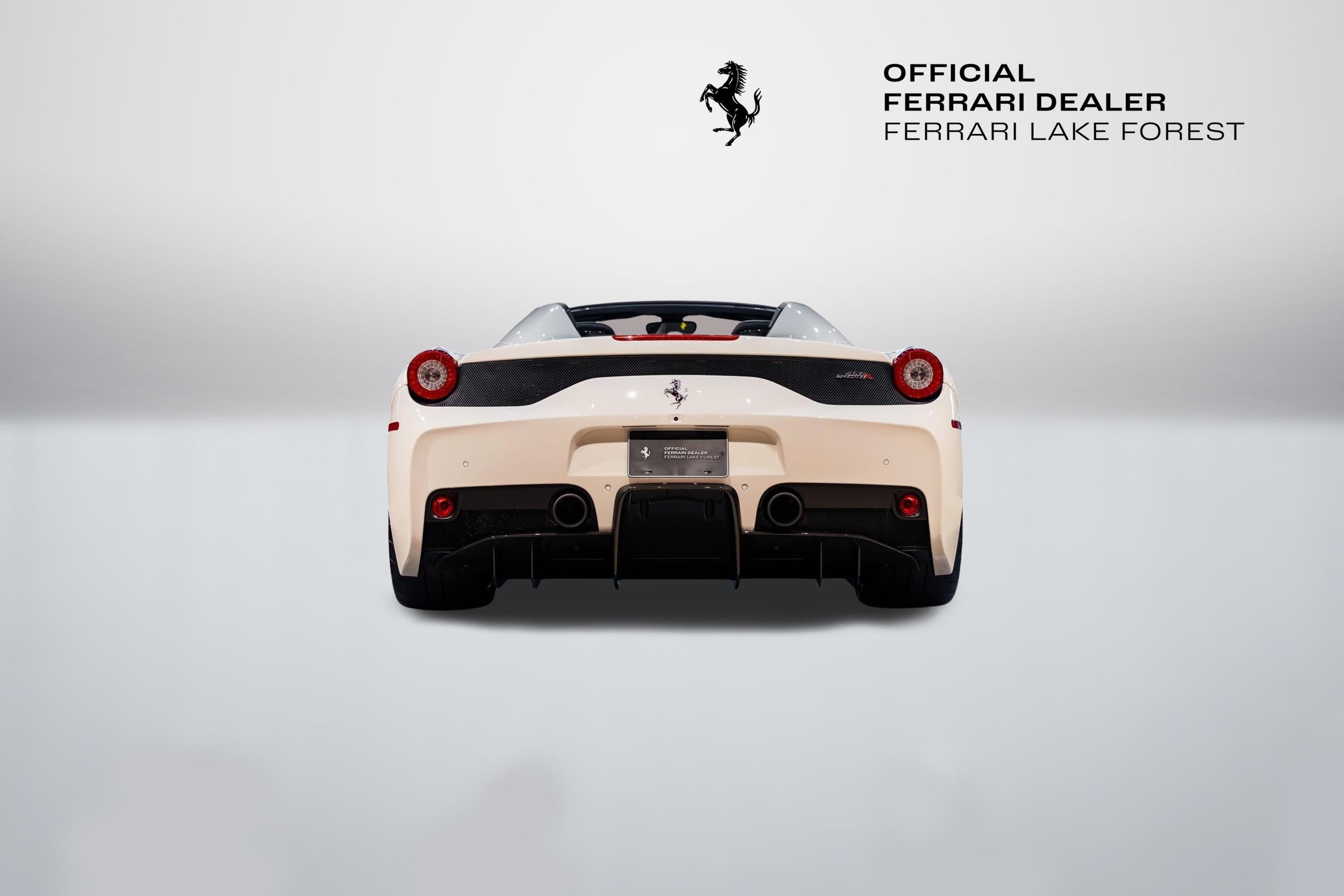 Certified Used 2015 Bianco Avus Ferrari Speciale Aperta image 11