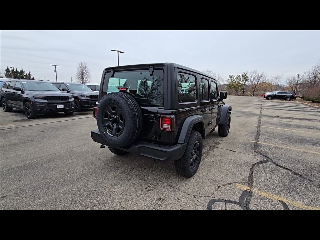 New 2026 Black Clearcoat Jeep Sport image 9