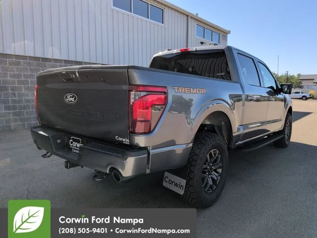 New 2026 Carbonized Gray Metallic Ford Tremor image 3