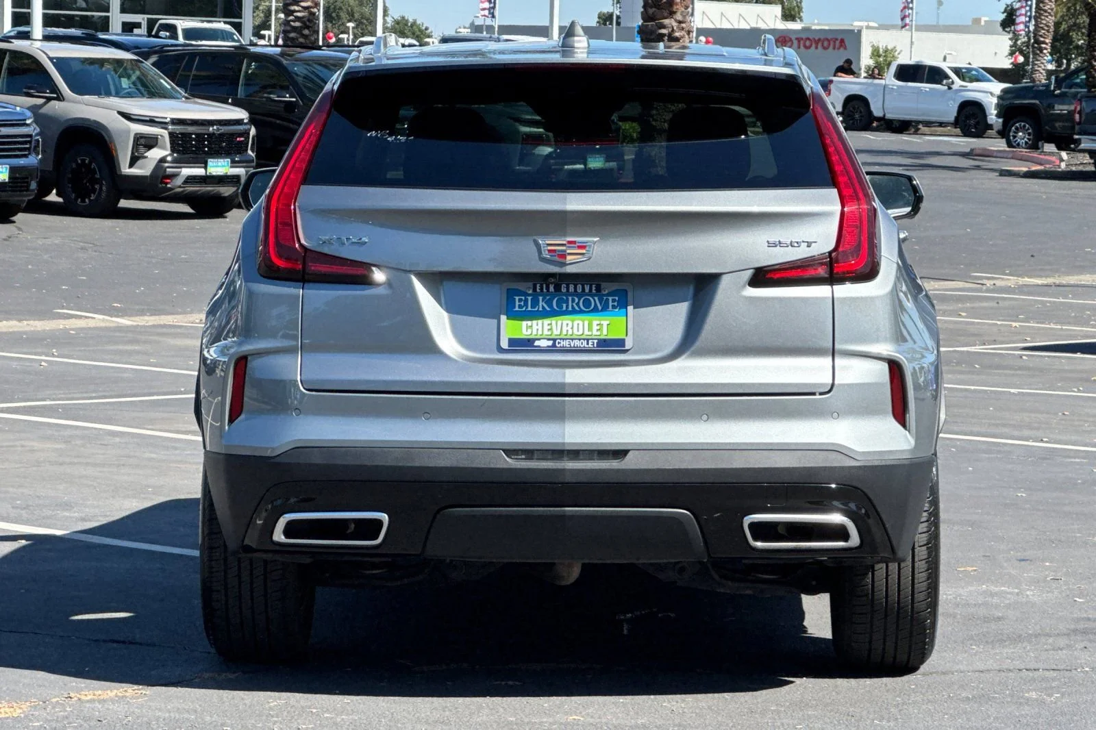 Used 2025 Argent Silver Metallic Cadillac Premium Luxury image 4