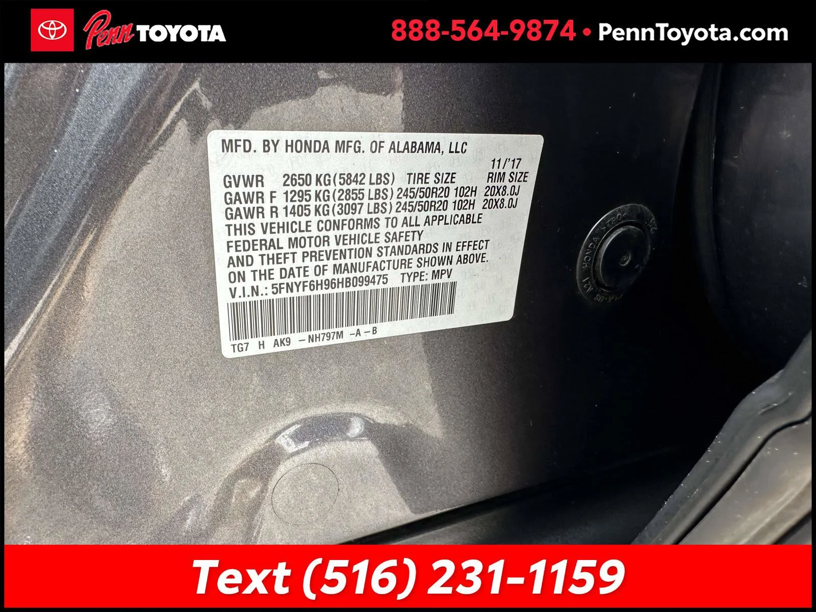 Used 2017 Gray Honda Touring image 37