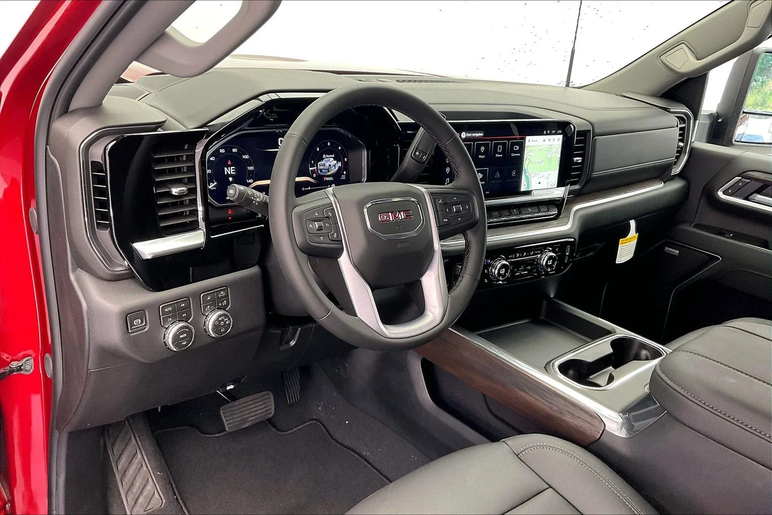 New 2026 Volcanic Red Tintcoat GMC SLT image 4