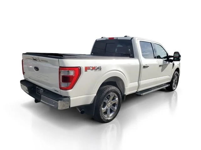 Used 2021 White Ford Lariat image 4