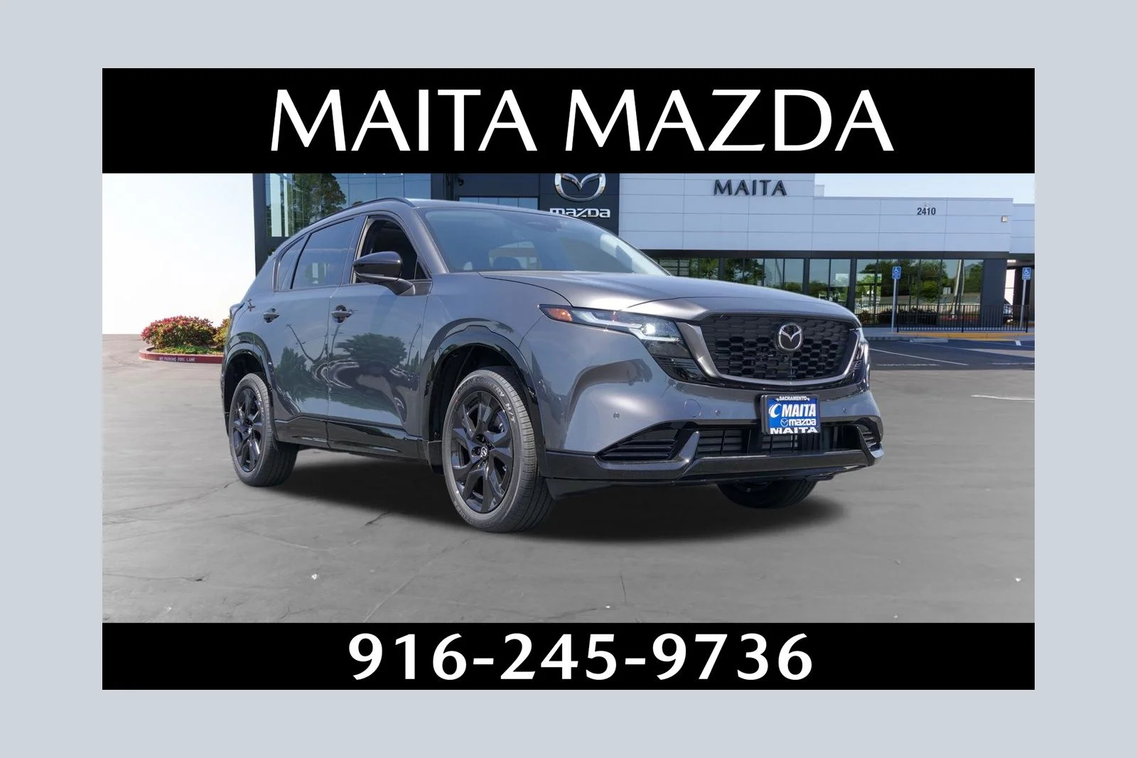 New 2026 Machine Gray Metallic Mazda 2.5 S Premium Plus image 1
