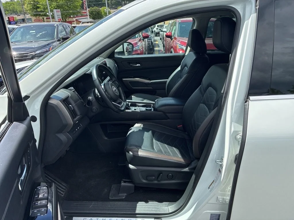 Certified Used 2024 White Nissan Platinum image 16