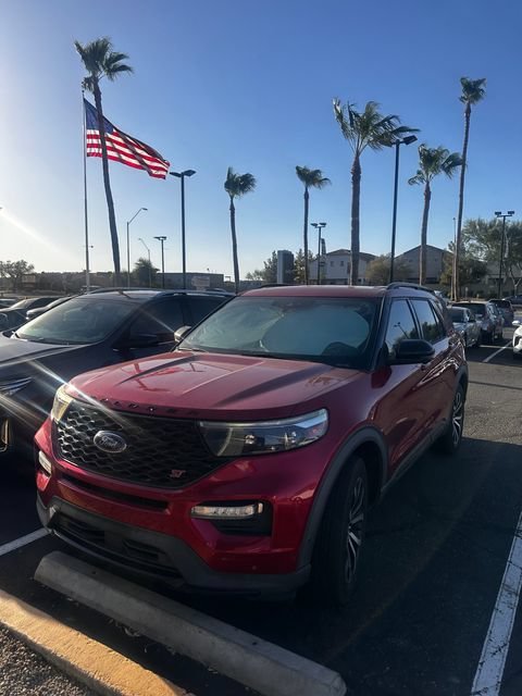 Used 2020 Red Metallic Ford ST image 8