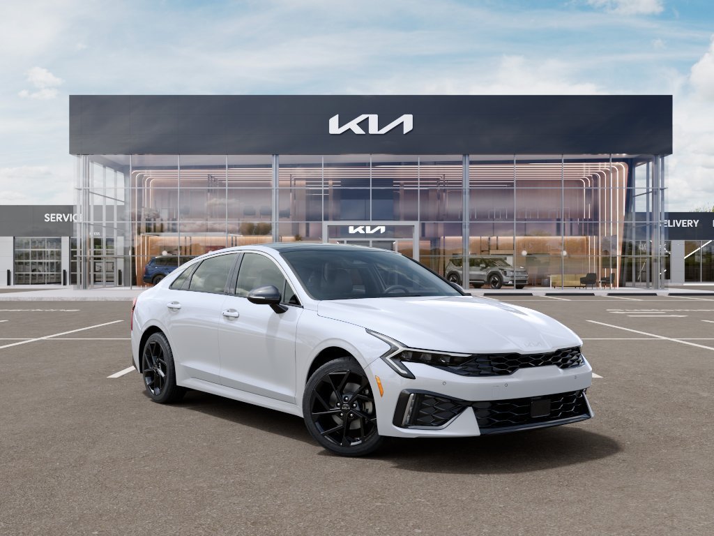 New 2026 Snow White Pearl Kia GT-Line FWD image 1