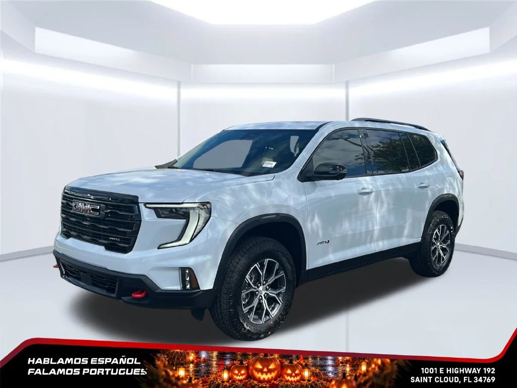 New 2026 Glacier White Tricoat GMC AT4 image 2