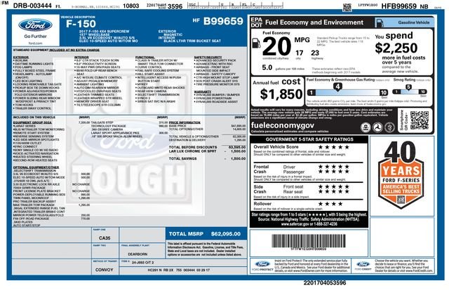 Used 2017 Magnetic Ford Lariat image 34