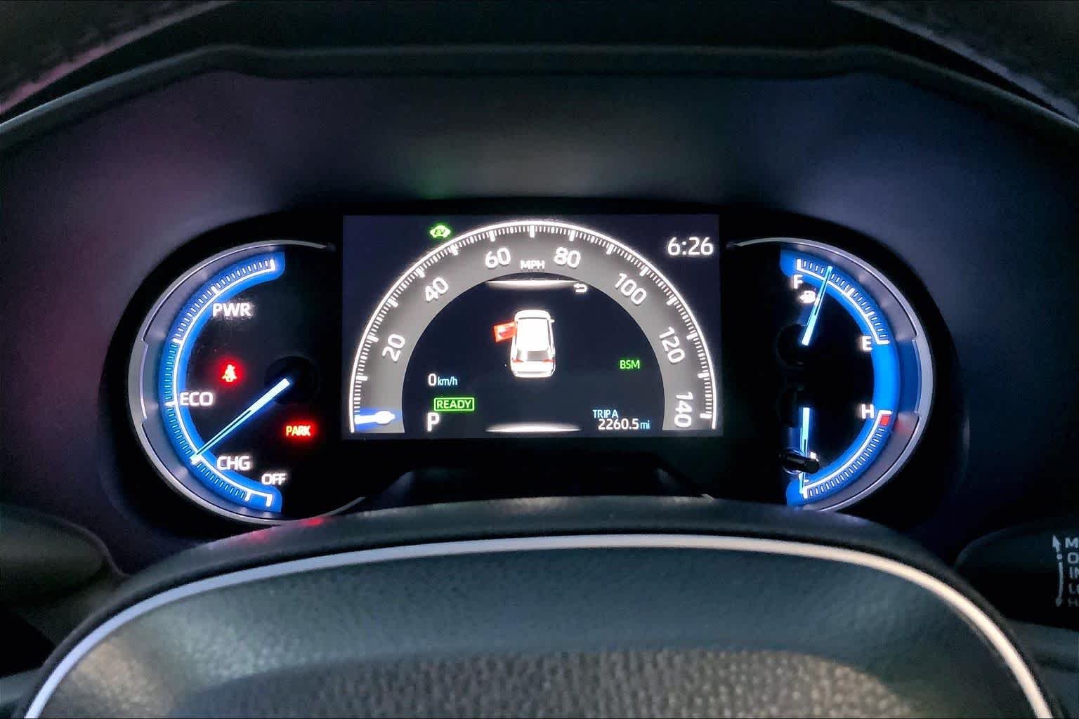 Used 2023 Wind Chill Pearl/Midnight Black Metallic Toyota Hybrid XSE image 25