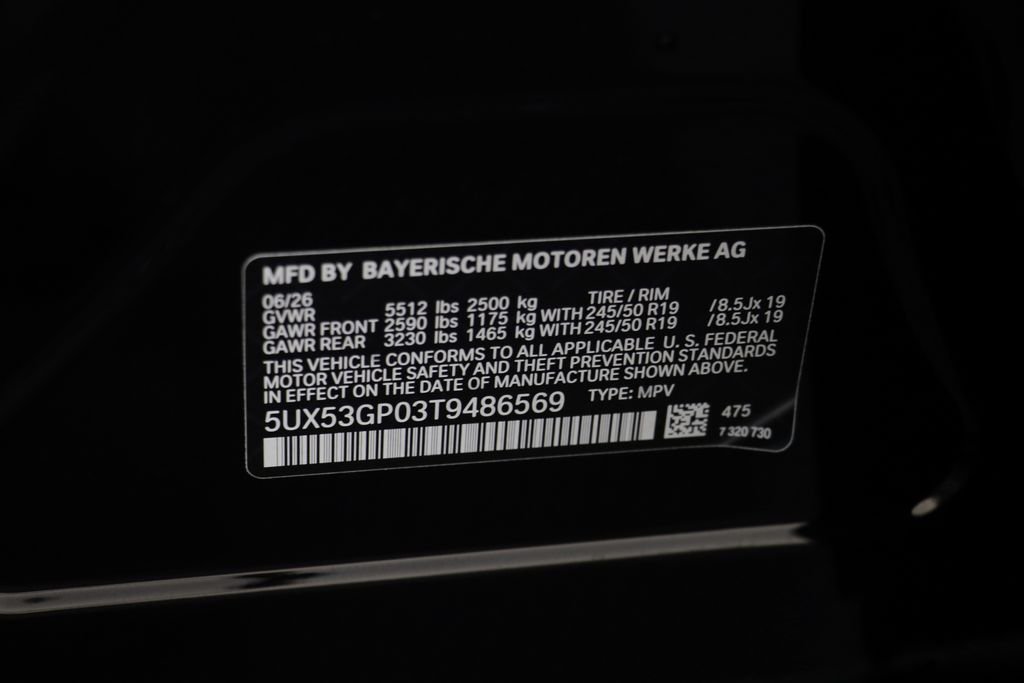 New 2026 Black Sapphire Metallic BMW 30 xDrive image 24