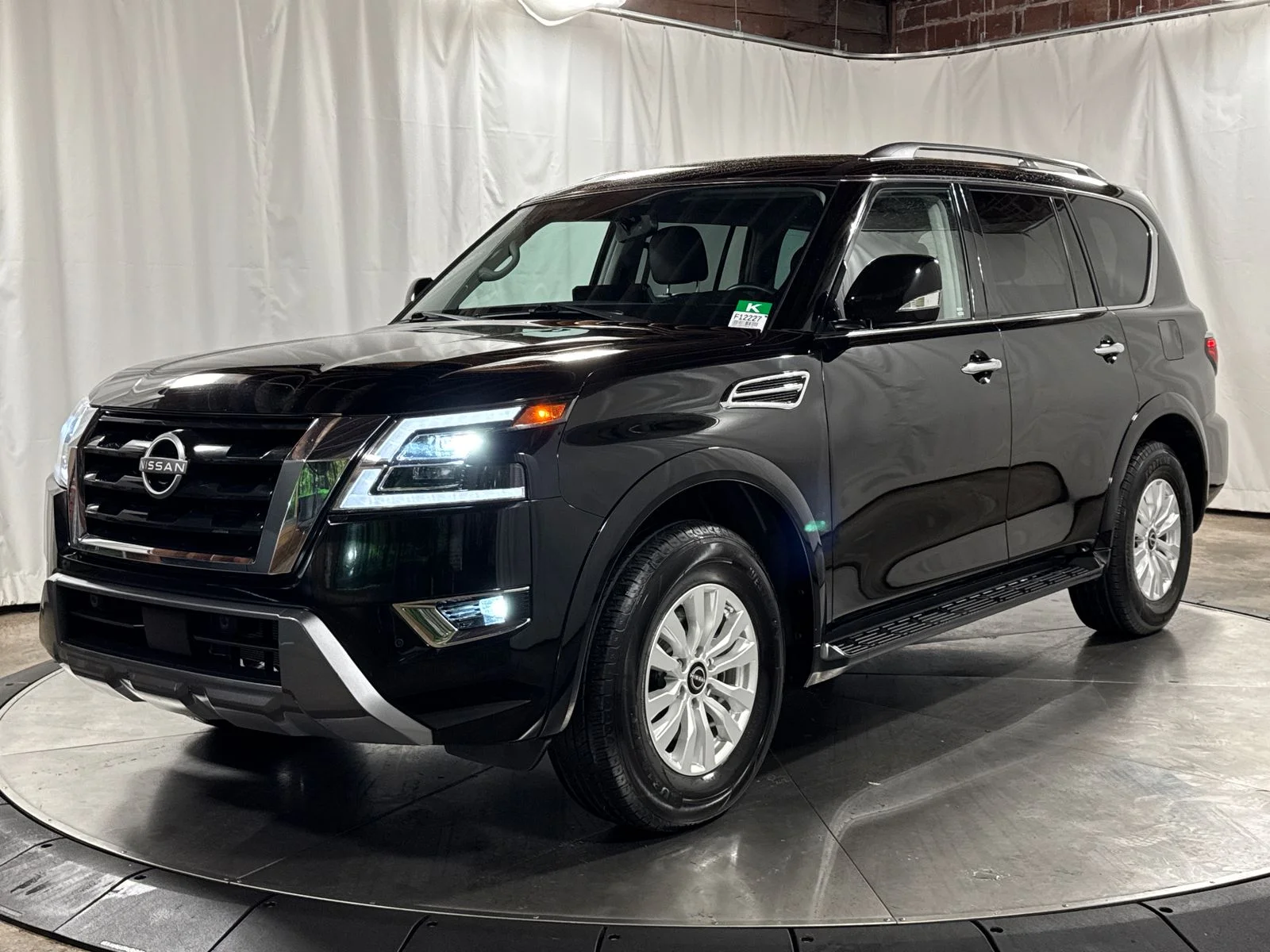 Used 2023 Super Black Nissan SV image 1