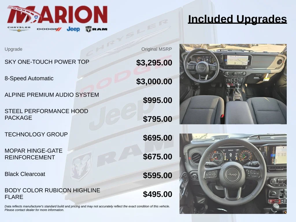 New 2026 Black Jeep Rubicon image 9