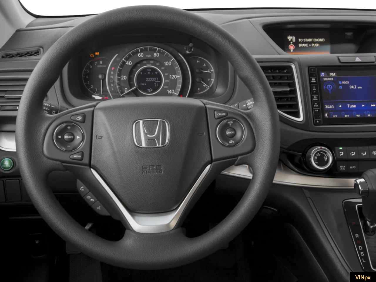 Used 2016 Crystal Black Pearl Honda EX image 7