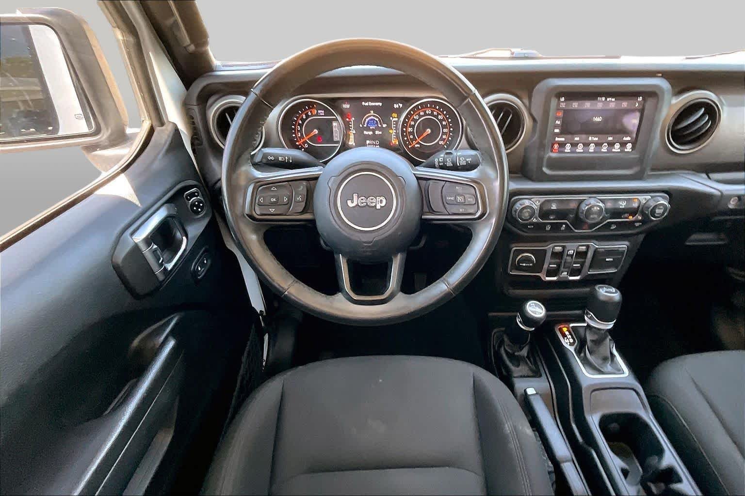 Used 2018 Bright White Clearcoat Jeep Sport S image 6