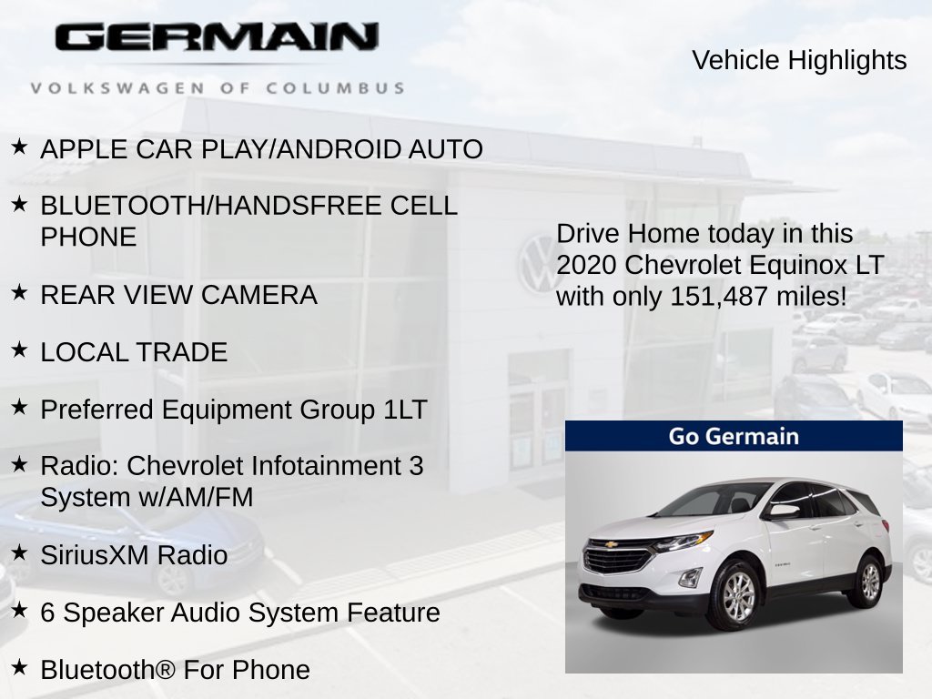 Used 2020 Summit White Chevrolet LT image 5