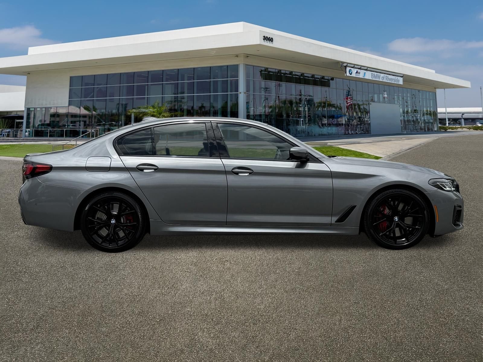 Certified Used 2023 Skyscraper Grey Metallic BMW M550i xDrive image 12