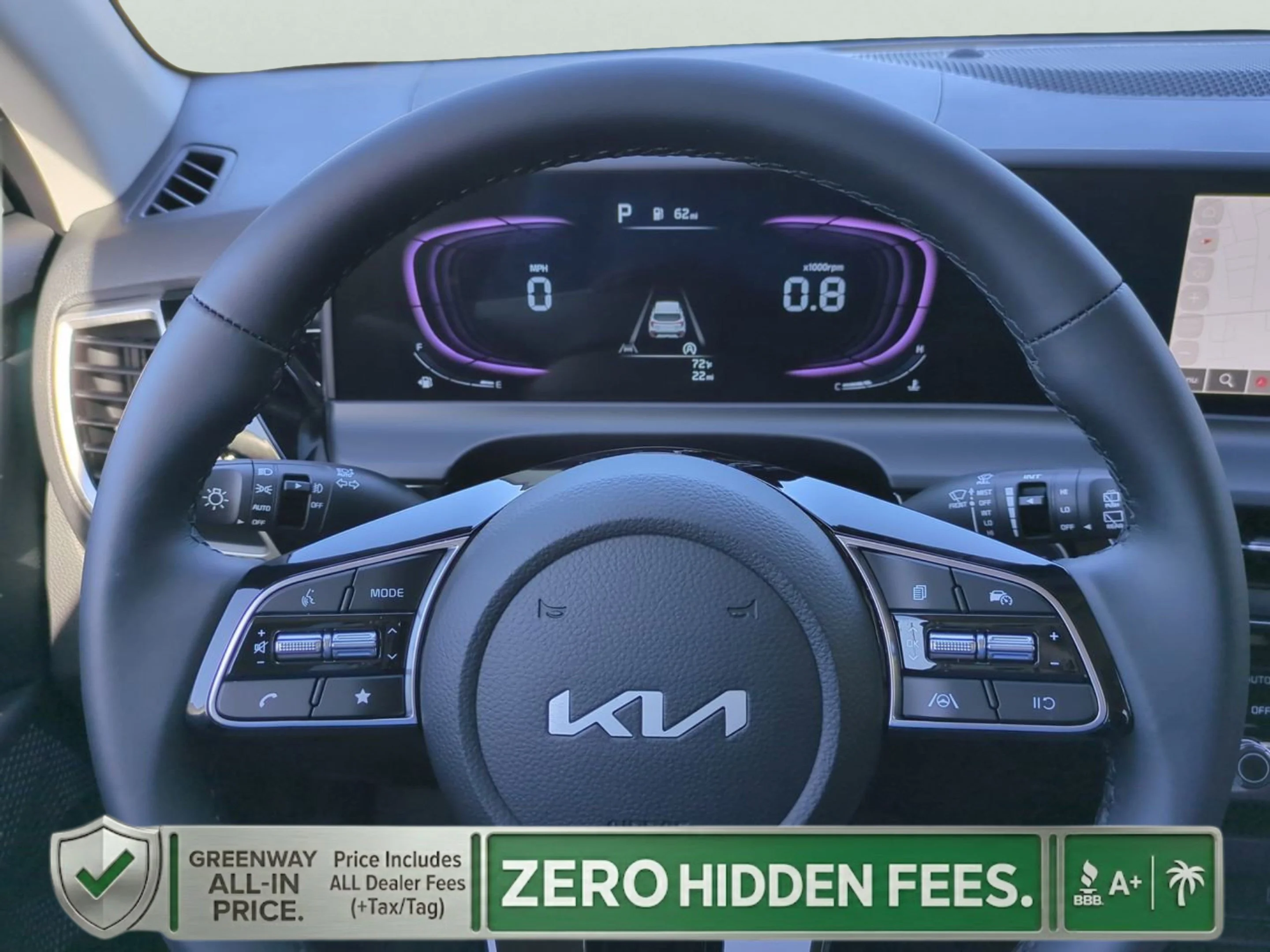New 2026 Pluton Blue/Black Roof Kia S image 25