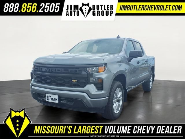 New 2026 Sterling Gray Metallic Chevrolet Custom image 1