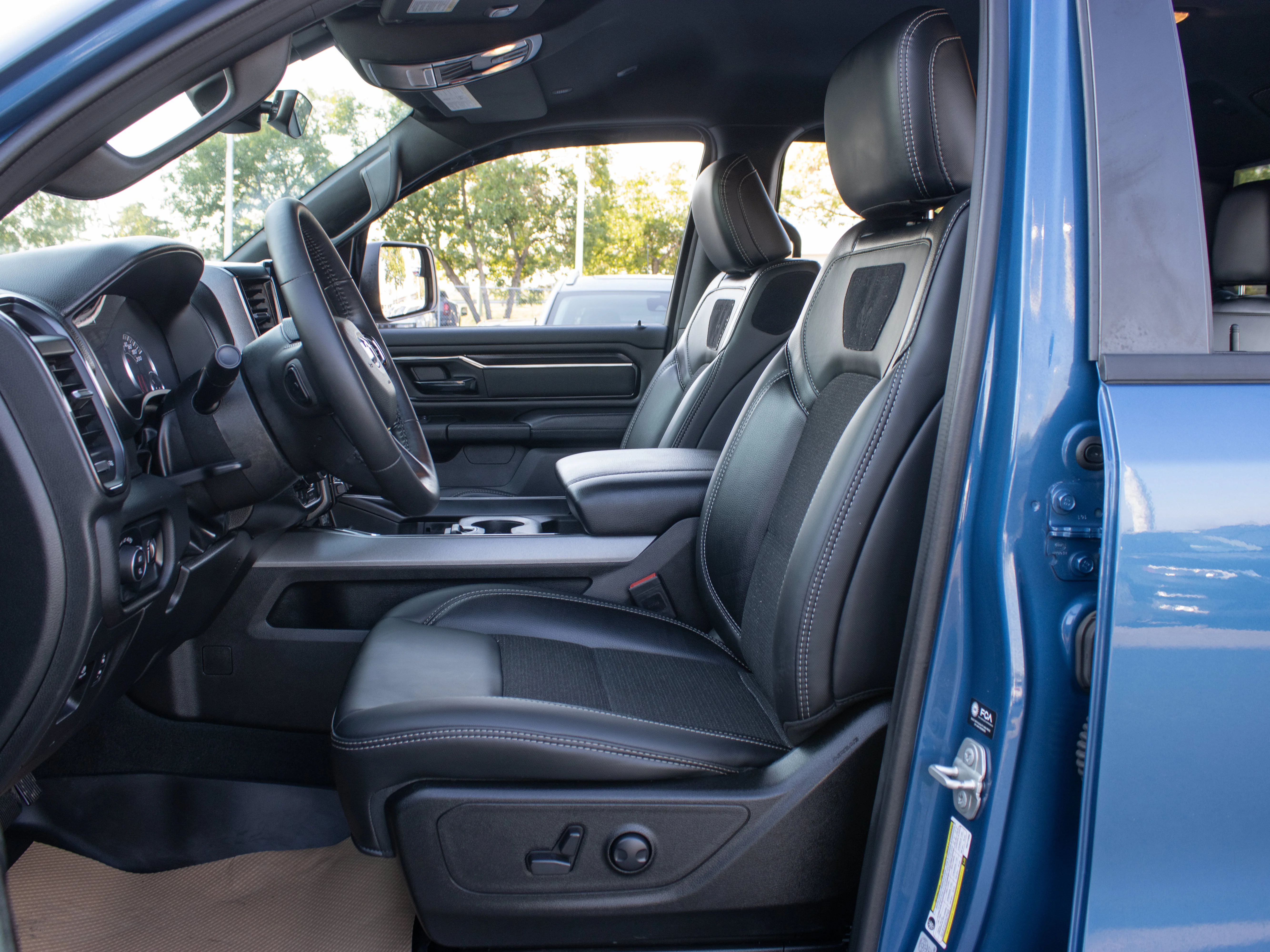 Used 2024 Blue RAM Big Horn* | 5.7L HEMI V8 | Heated Seats & Steering Wheel | 12 inches NAV Touchscreen image 2