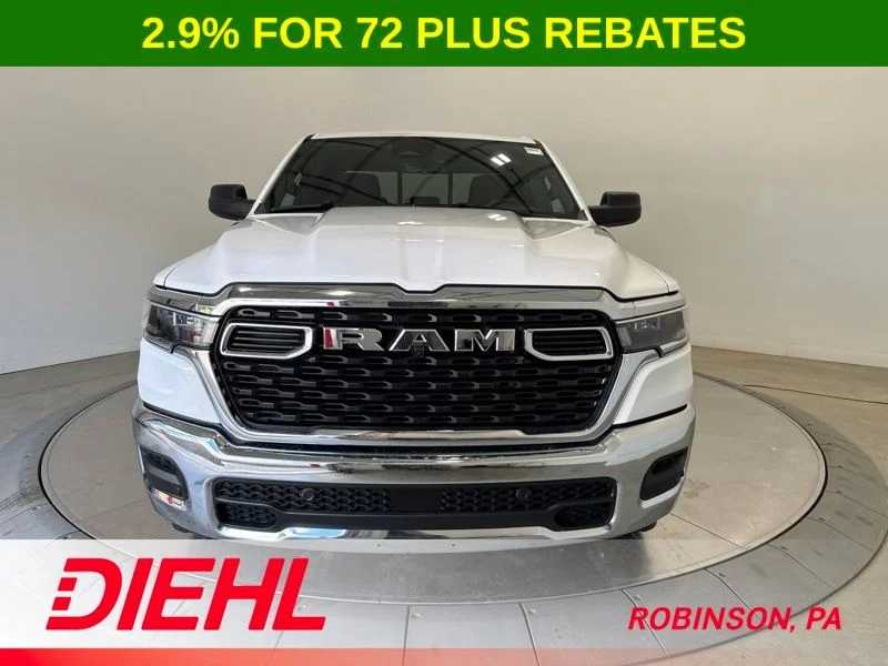 New 2026 Bright White Clear-Coat Exterior Paint RAM Tradesman image 2